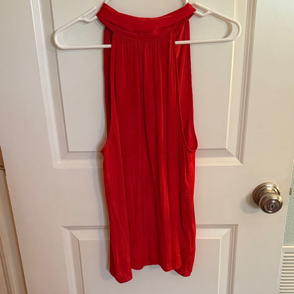 Naked Zebra Red Sleeveless Top